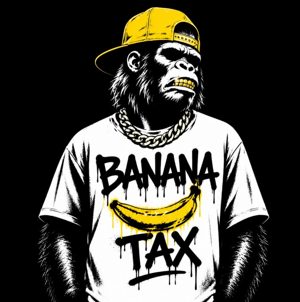 BANANA TAX yellow gorilla sneak peek